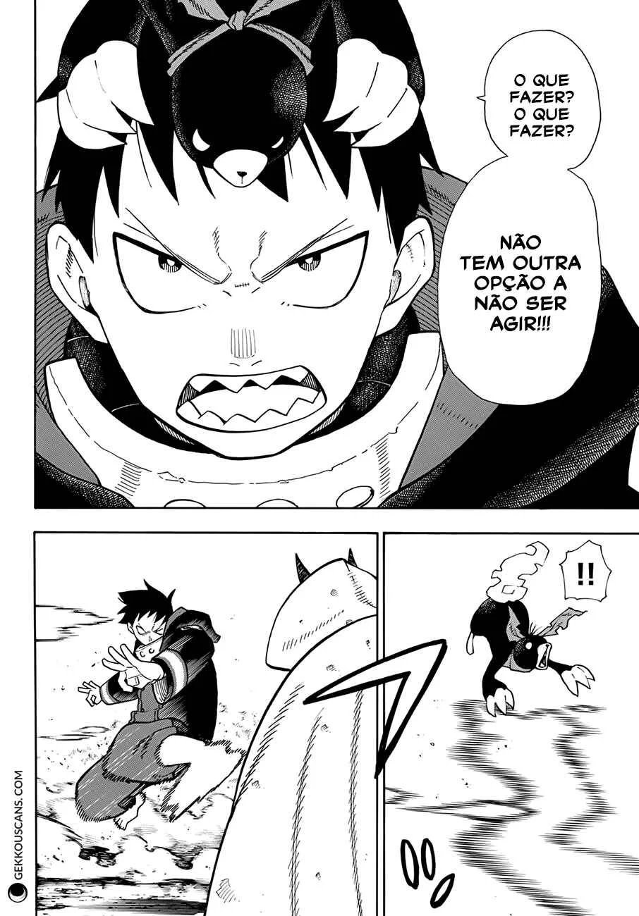 Fire Force Capítulo 2 – O Demônio, O Cavaleiro, E a Bruxa