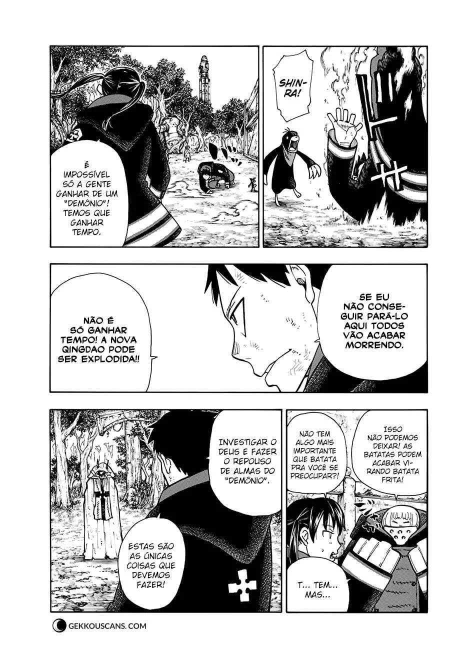 Fire Force Capítulo 2 – O Demônio, O Cavaleiro, E a Bruxa