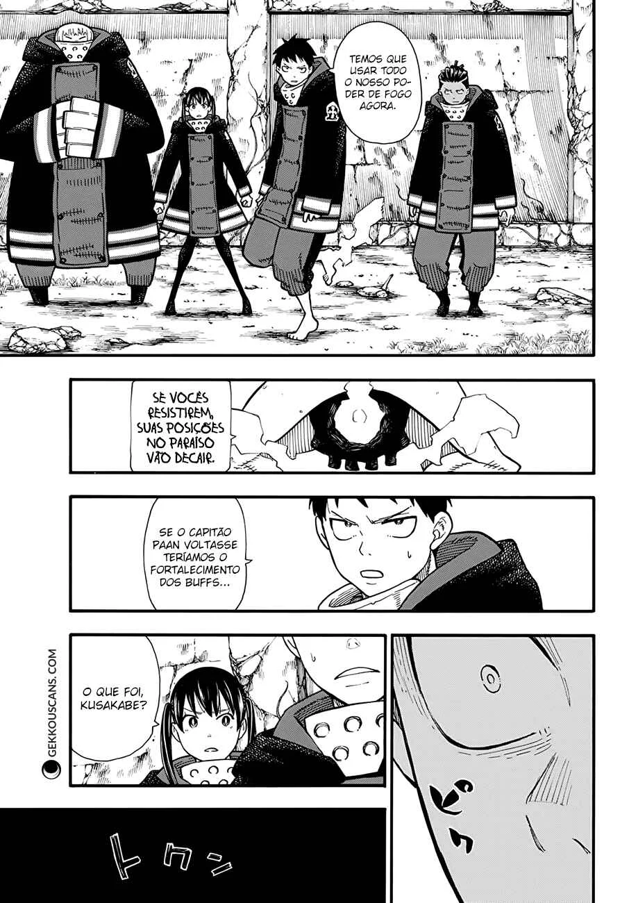 Fire Force Capítulo 2 – O Demônio, O Cavaleiro, E a Bruxa