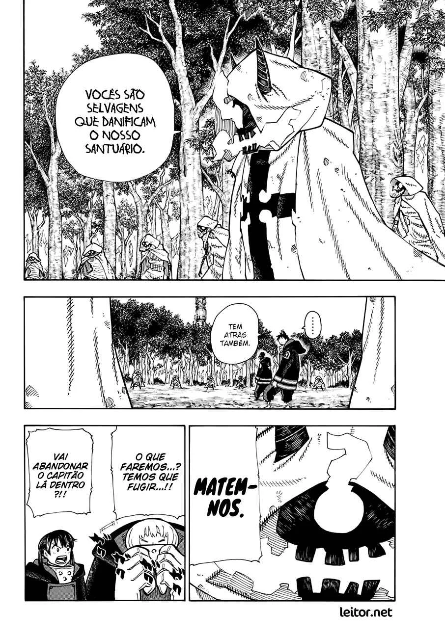Fire Force Capítulo 2 – O Demônio, O Cavaleiro, E a Bruxa