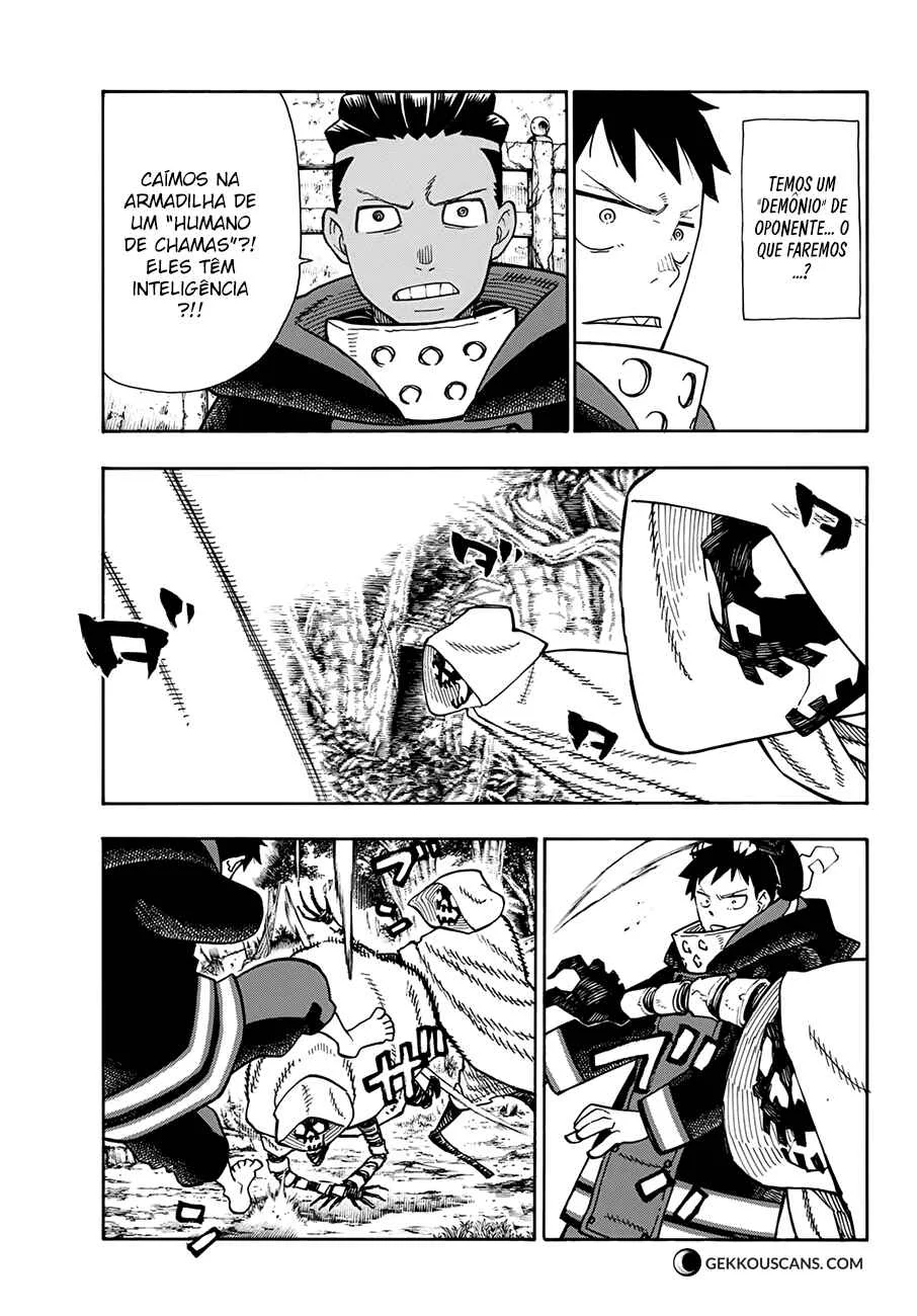 Fire Force Capítulo 2 – O Demônio, O Cavaleiro, E a Bruxa