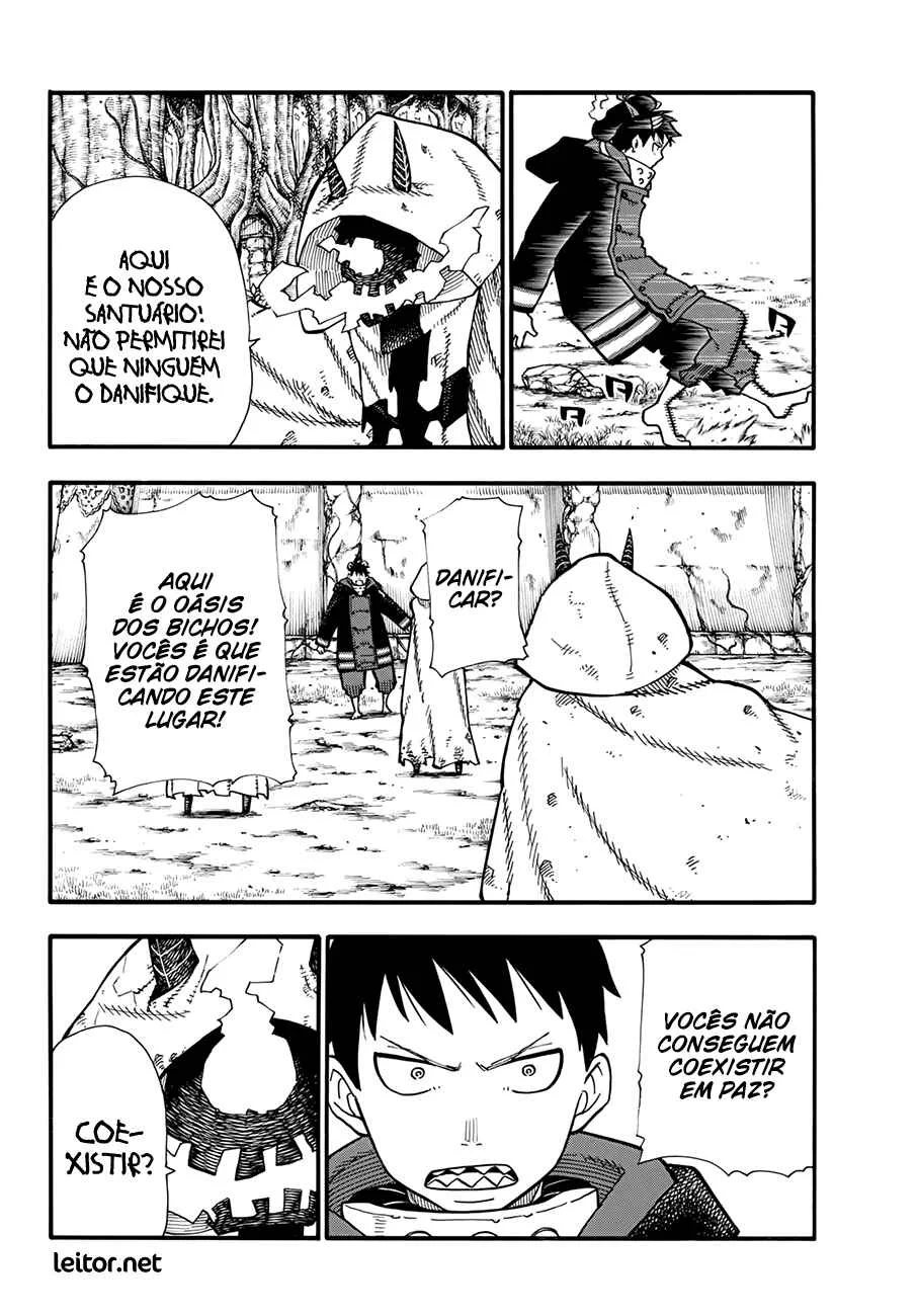Fire Force Capítulo 2 – O Demônio, O Cavaleiro, E a Bruxa
