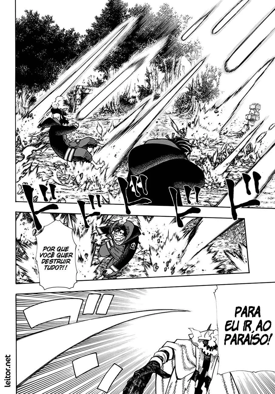 Fire Force Capítulo 2 – O Demônio, O Cavaleiro, E a Bruxa