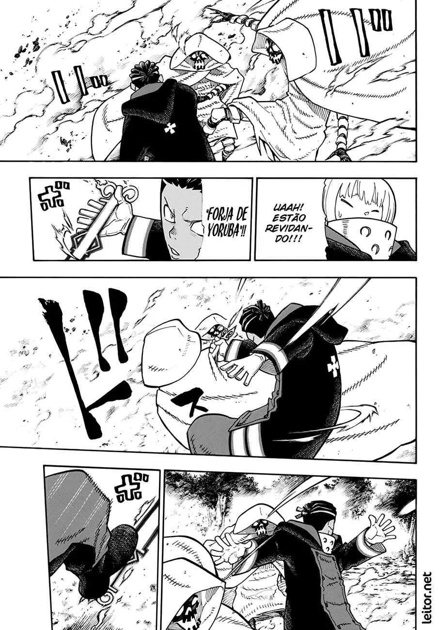 Fire Force Capítulo 2 – O Demônio, O Cavaleiro, E a Bruxa