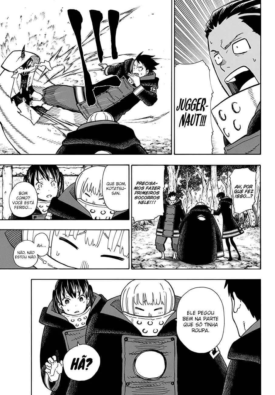 Fire Force Capítulo 2 – O Demônio, O Cavaleiro, E a Bruxa