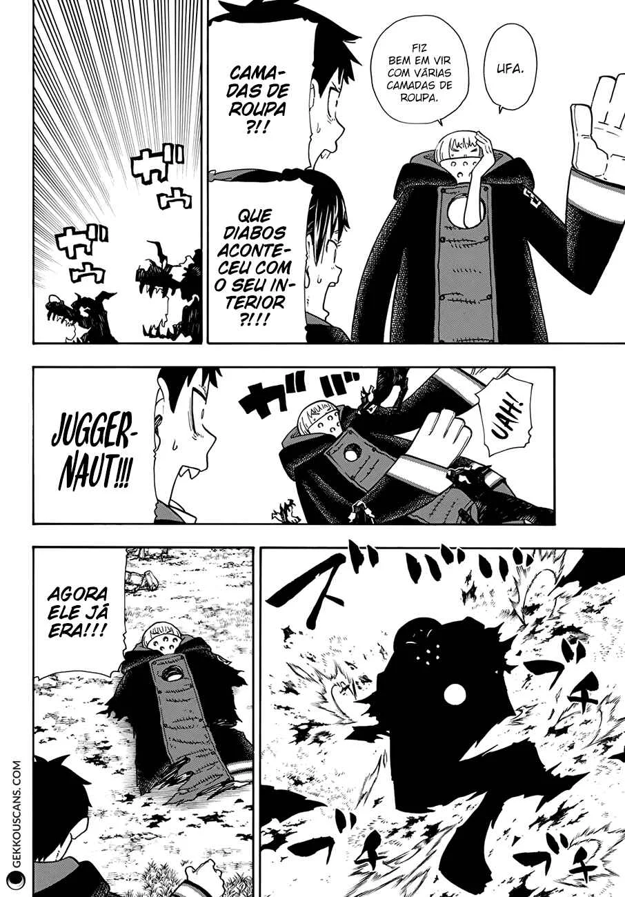 Fire Force Capítulo 2 – O Demônio, O Cavaleiro, E a Bruxa