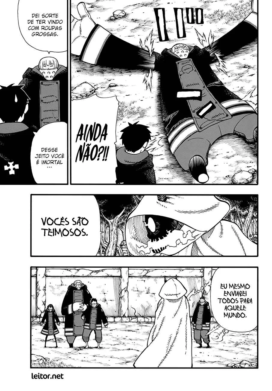Fire Force Capítulo 2 – O Demônio, O Cavaleiro, E a Bruxa