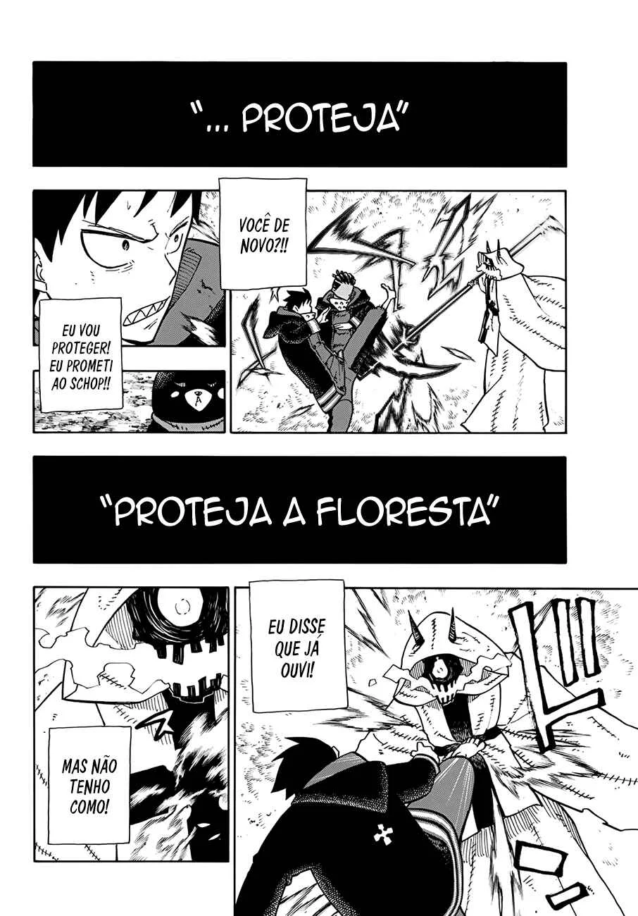 Fire Force Capítulo 2 – O Demônio, O Cavaleiro, E a Bruxa
