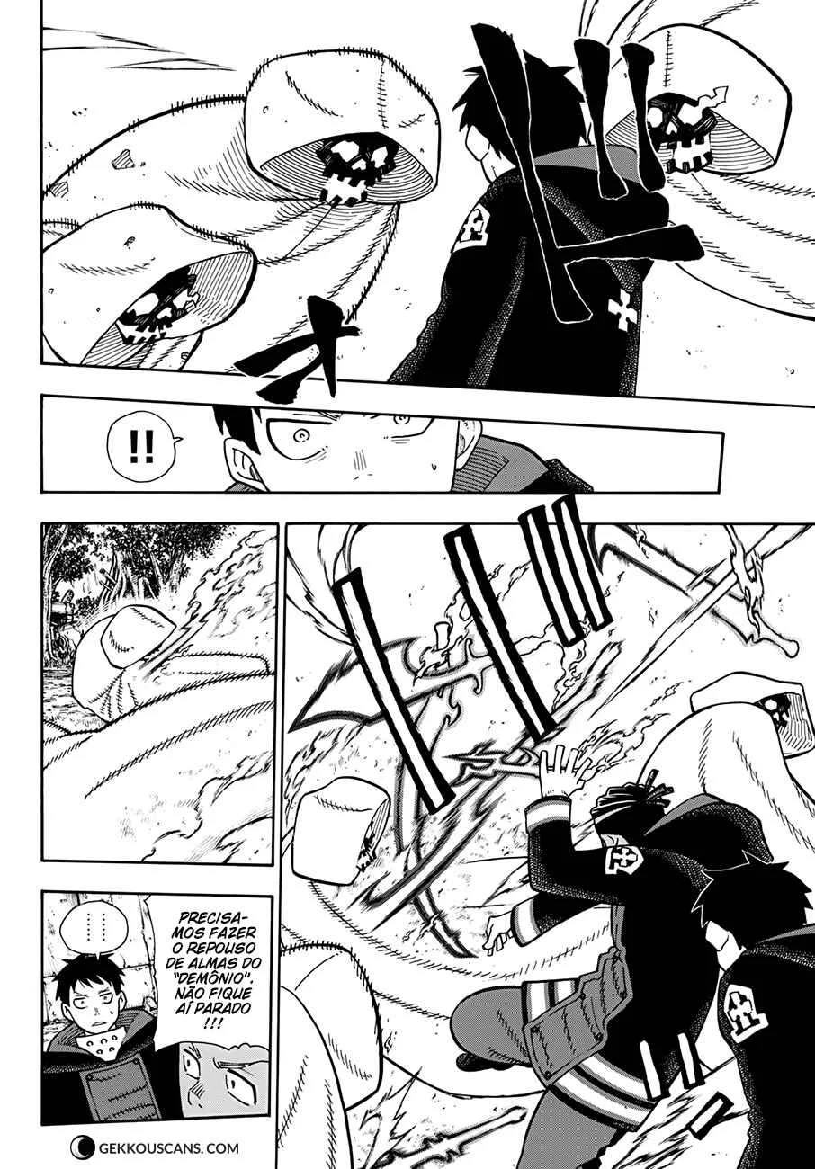 Fire Force Capítulo 2 – O Demônio, O Cavaleiro, E a Bruxa
