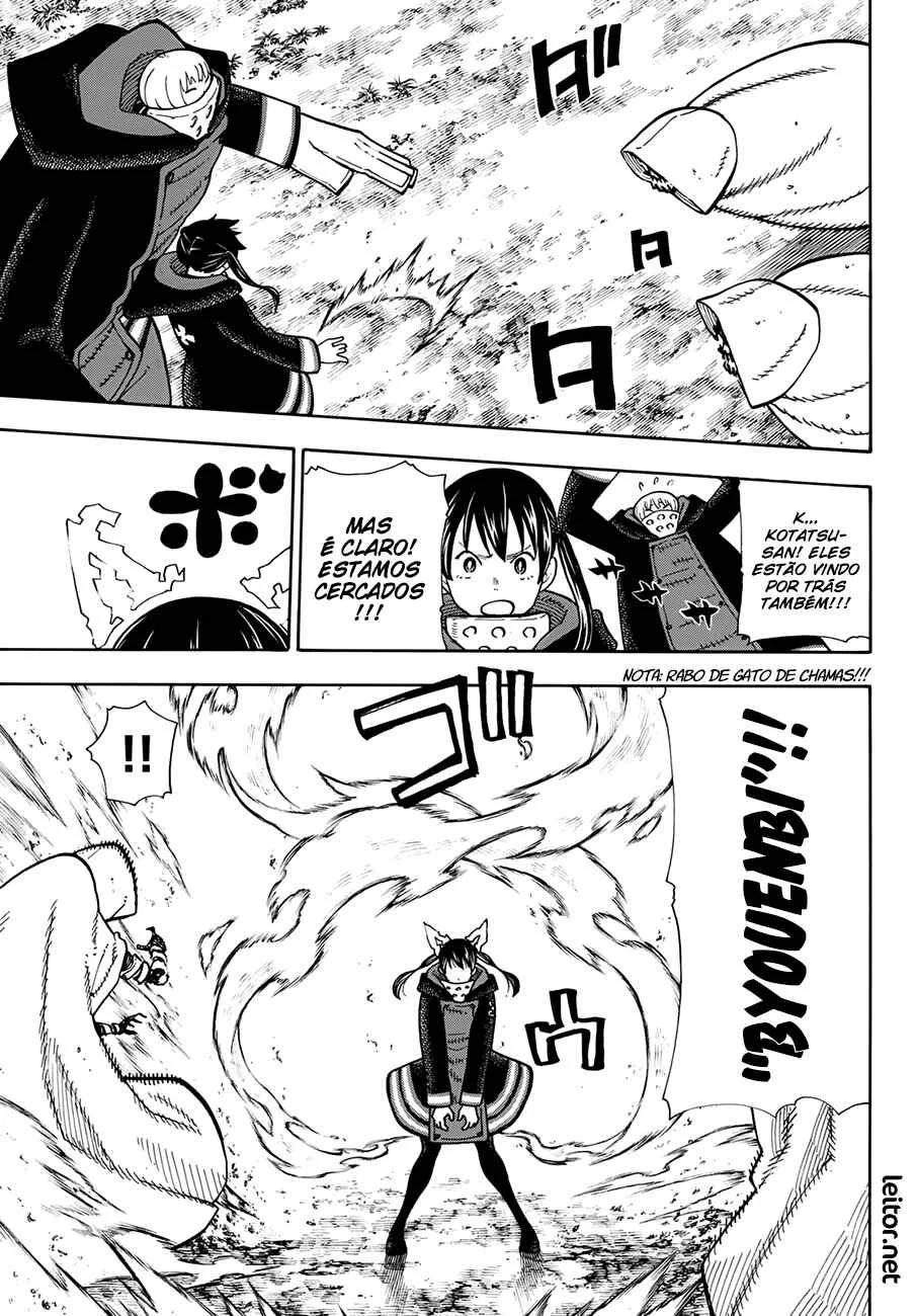 Fire Force Capítulo 2 – O Demônio, O Cavaleiro, E a Bruxa