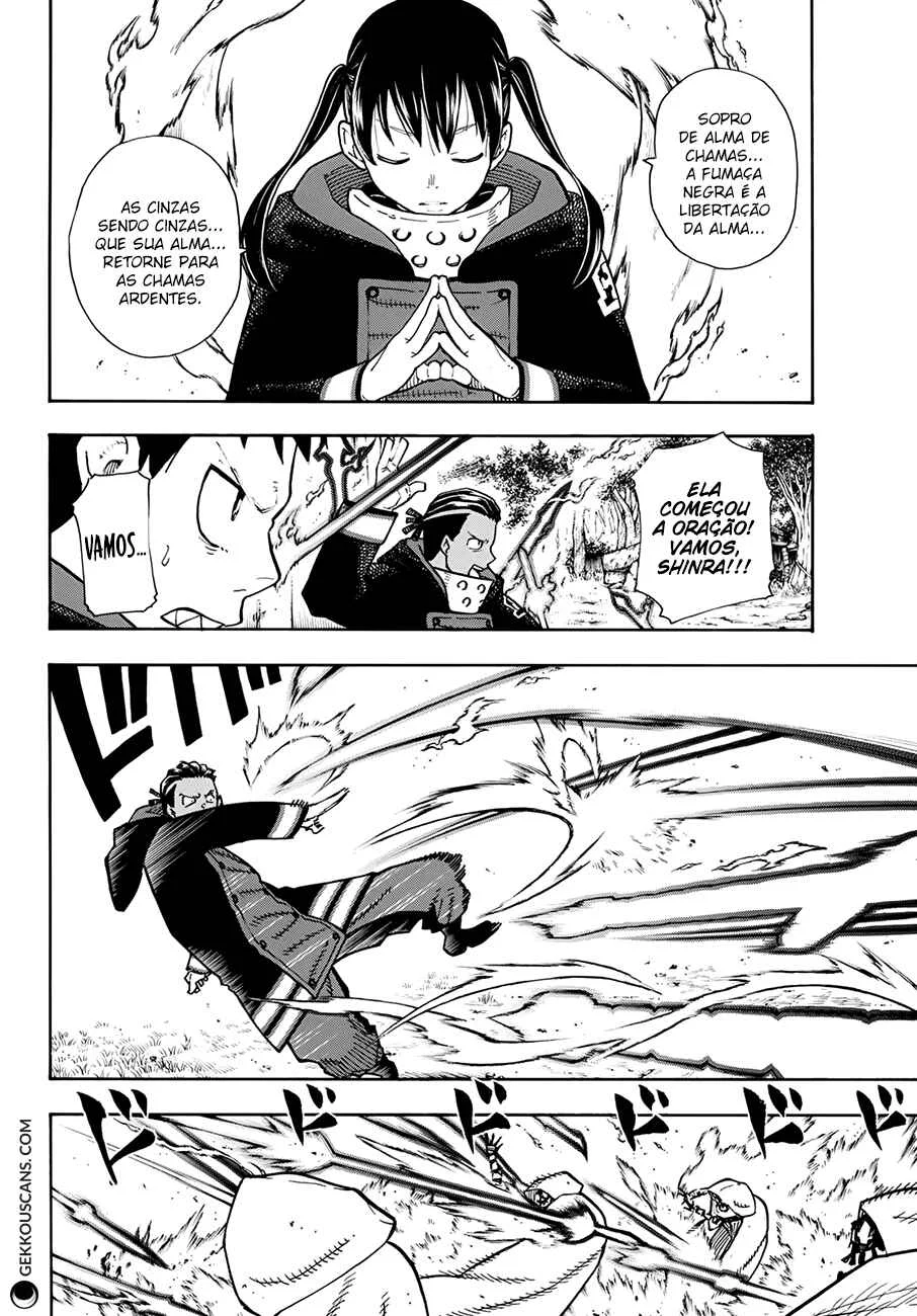 Fire Force Capítulo 2 – O Demônio, O Cavaleiro, E a Bruxa