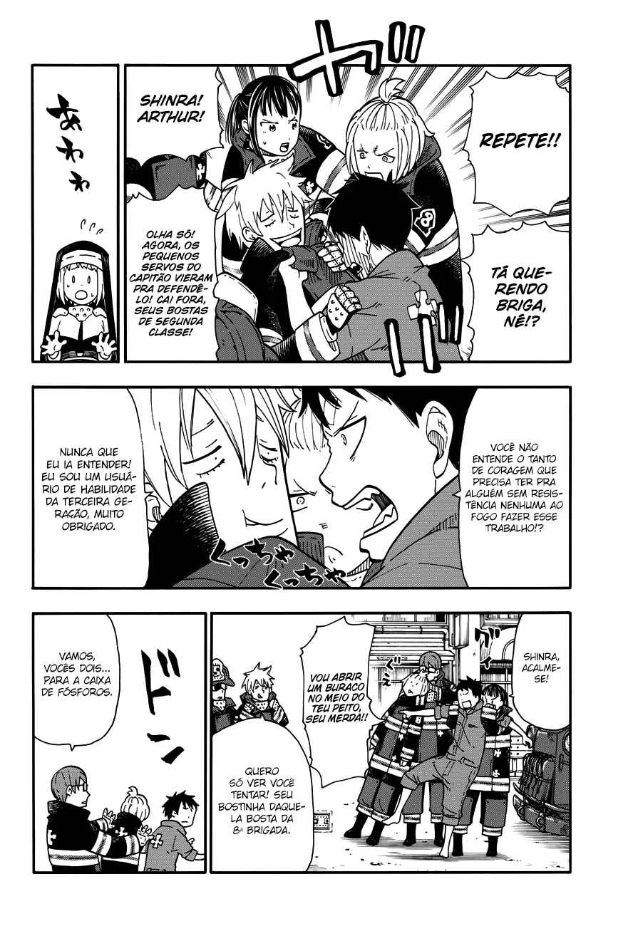 Fire Force Capítulo 2 – O Demônio, O Cavaleiro, E a Bruxa