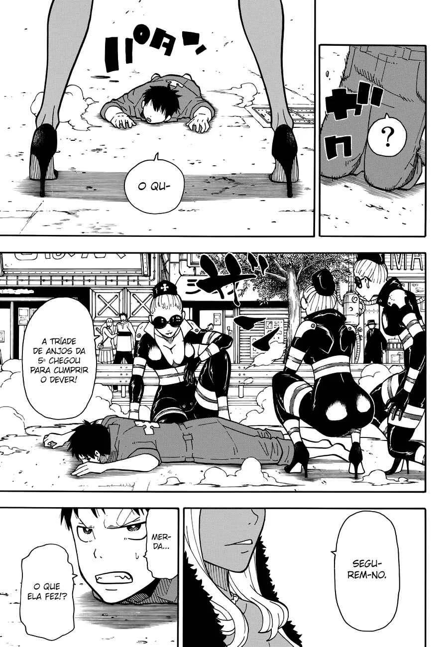 Fire Force Capítulo 2 – O Demônio, O Cavaleiro, E a Bruxa