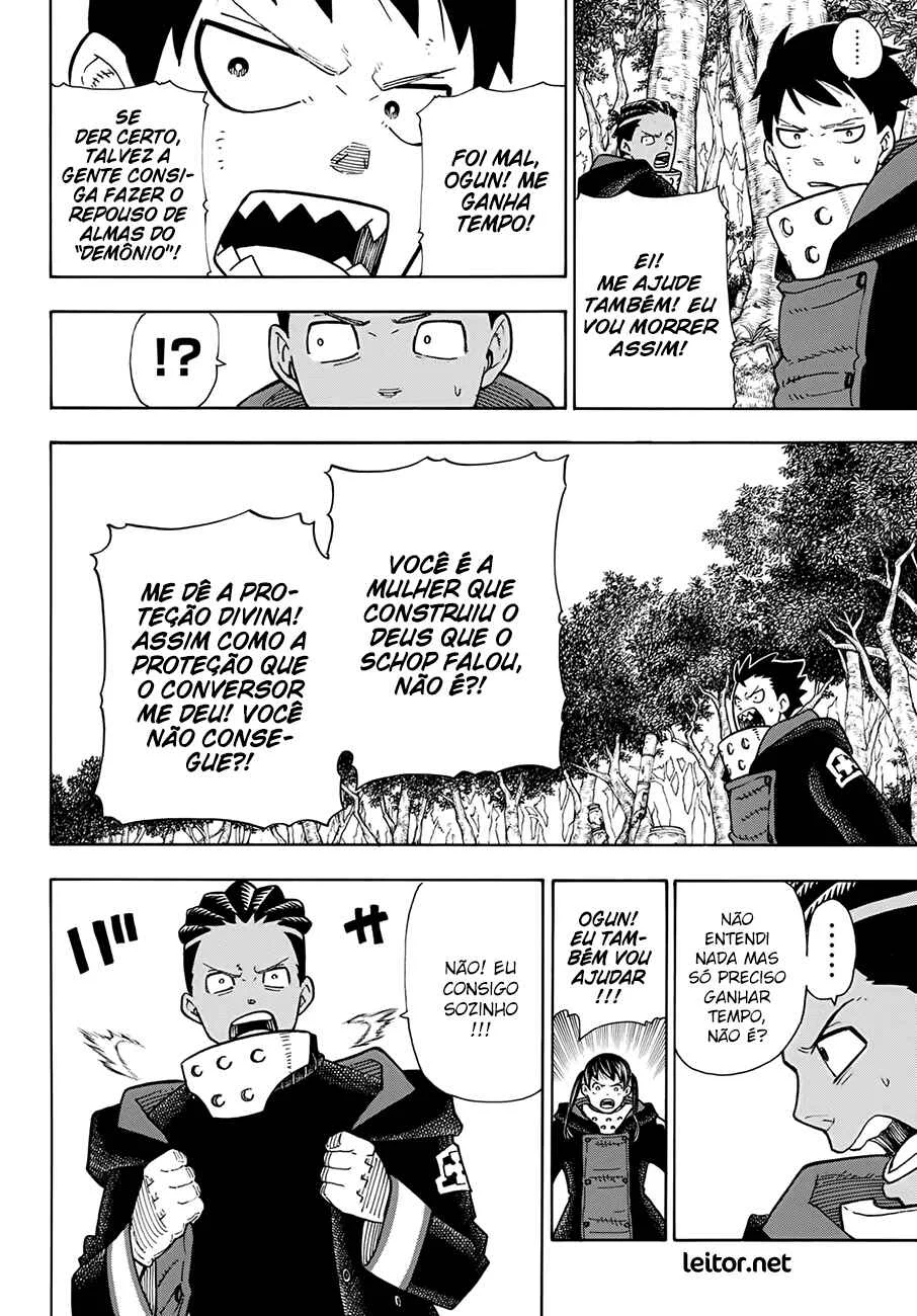 Fire Force Capítulo 2 – O Demônio, O Cavaleiro, E a Bruxa