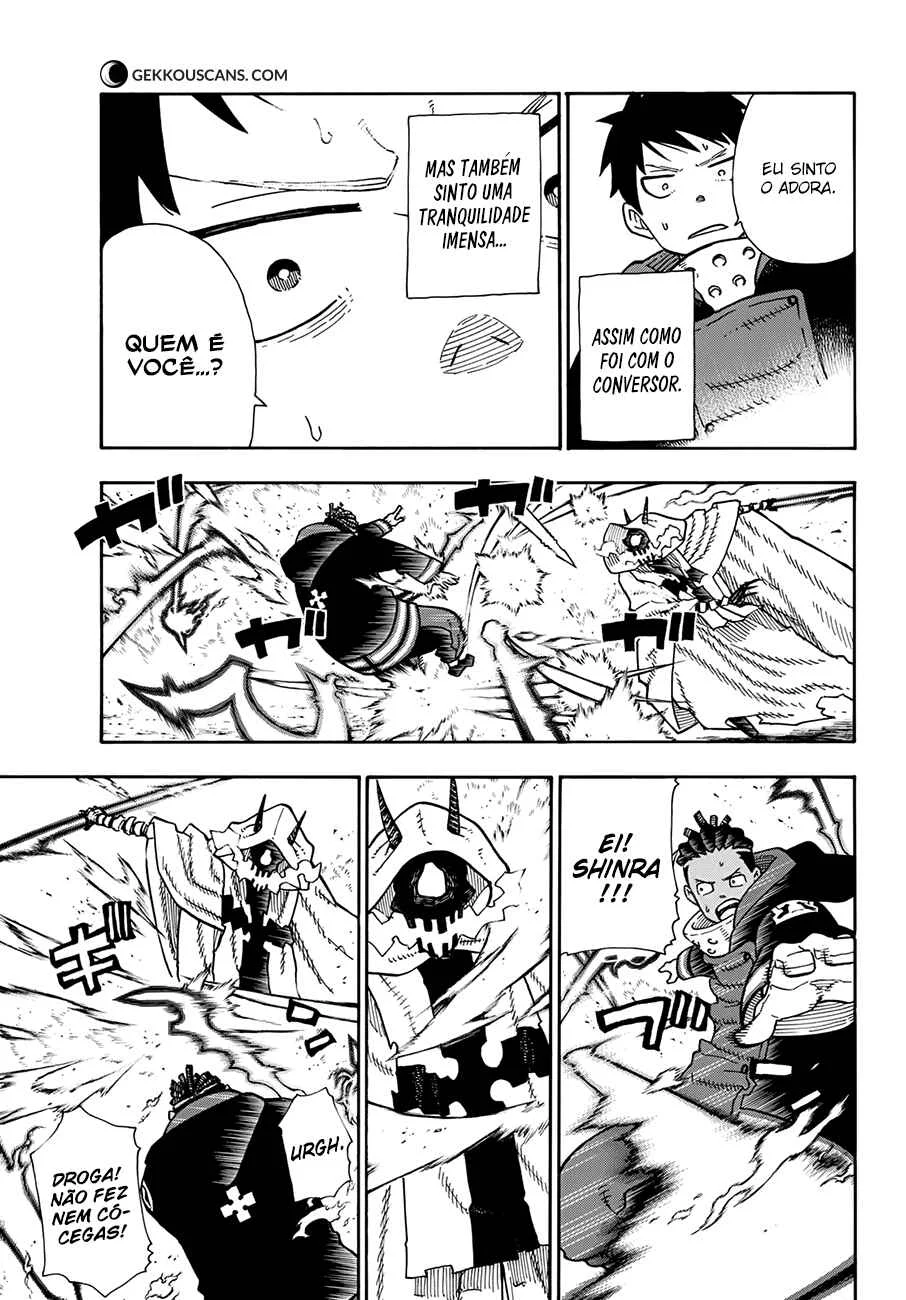 Fire Force Capítulo 2 – O Demônio, O Cavaleiro, E a Bruxa