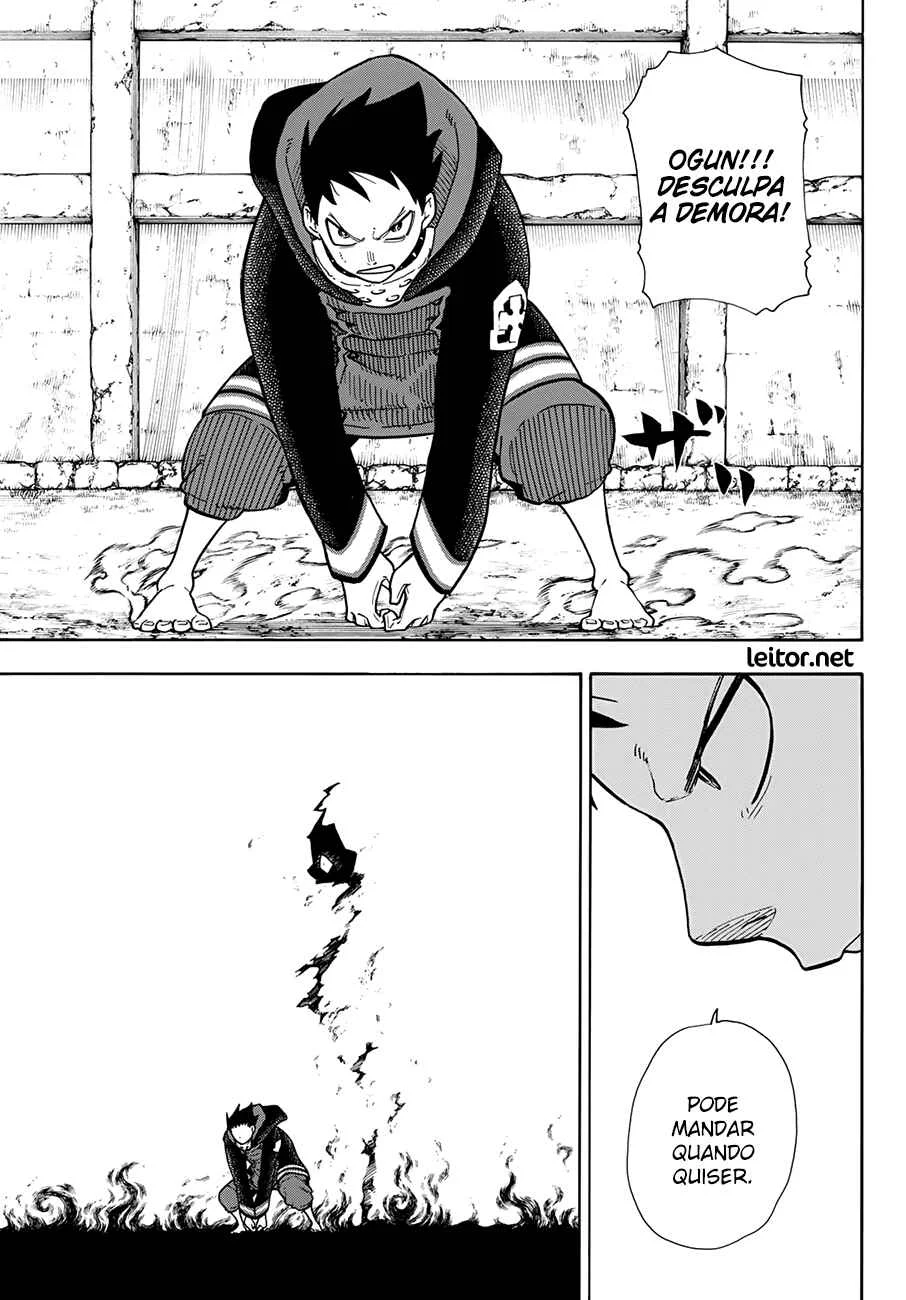 Fire Force Capítulo 2 – O Demônio, O Cavaleiro, E a Bruxa