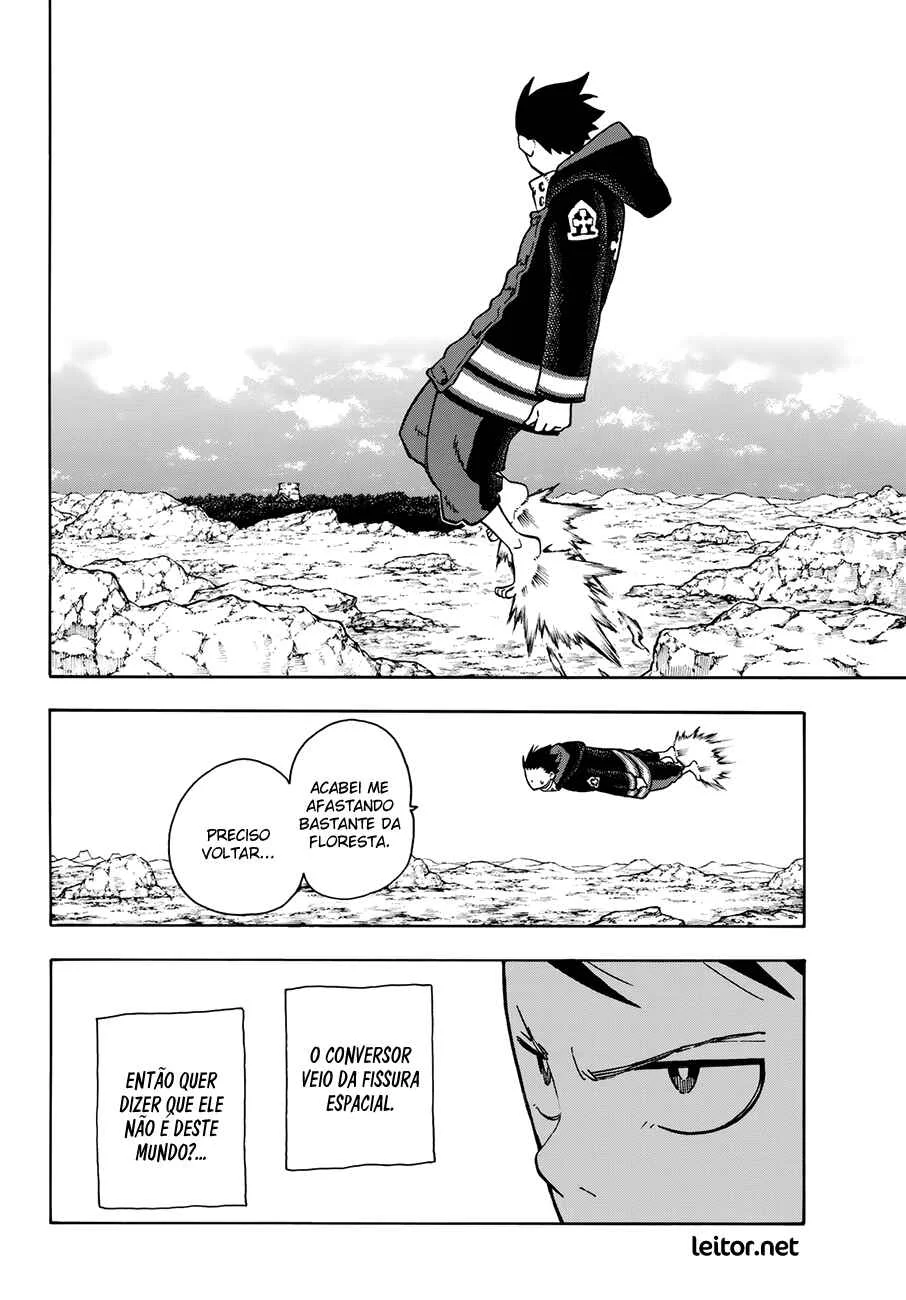 Fire Force Capítulo 2 – O Demônio, O Cavaleiro, E a Bruxa