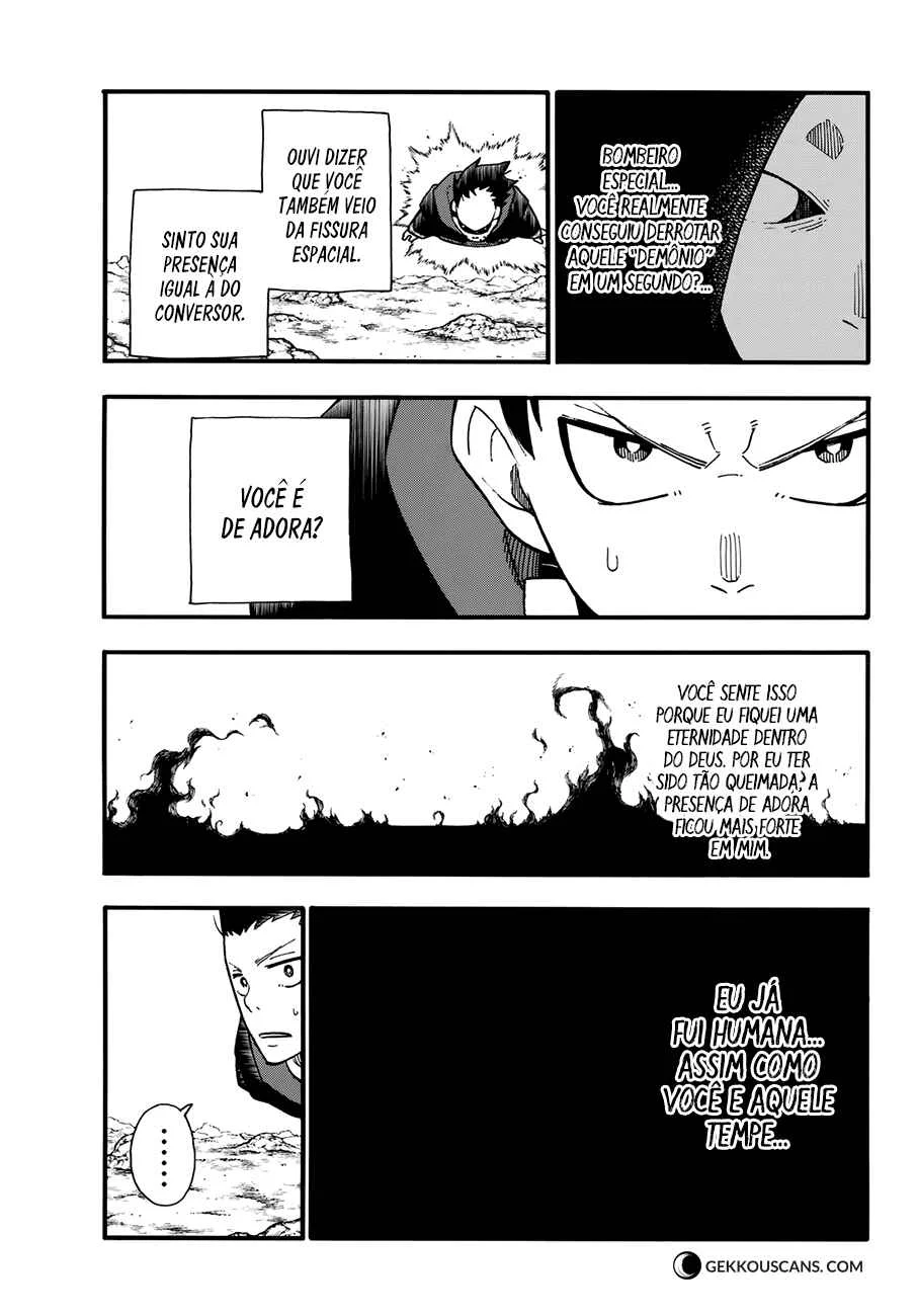 Fire Force Capítulo 2 – O Demônio, O Cavaleiro, E a Bruxa