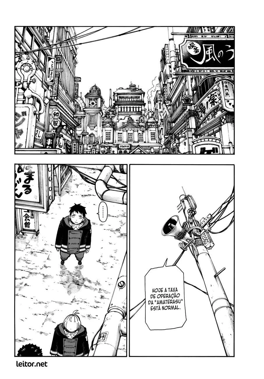 Fire Force Capítulo 2 – O Demônio, O Cavaleiro, E a Bruxa