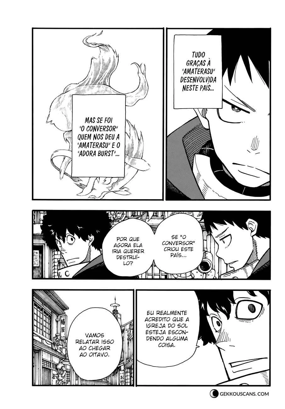 Fire Force Capítulo 2 – O Demônio, O Cavaleiro, E a Bruxa