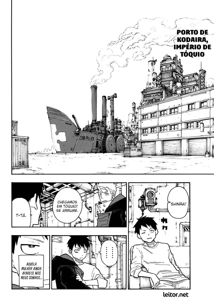Fire Force Capítulo 2 – O Demônio, O Cavaleiro, E a Bruxa
