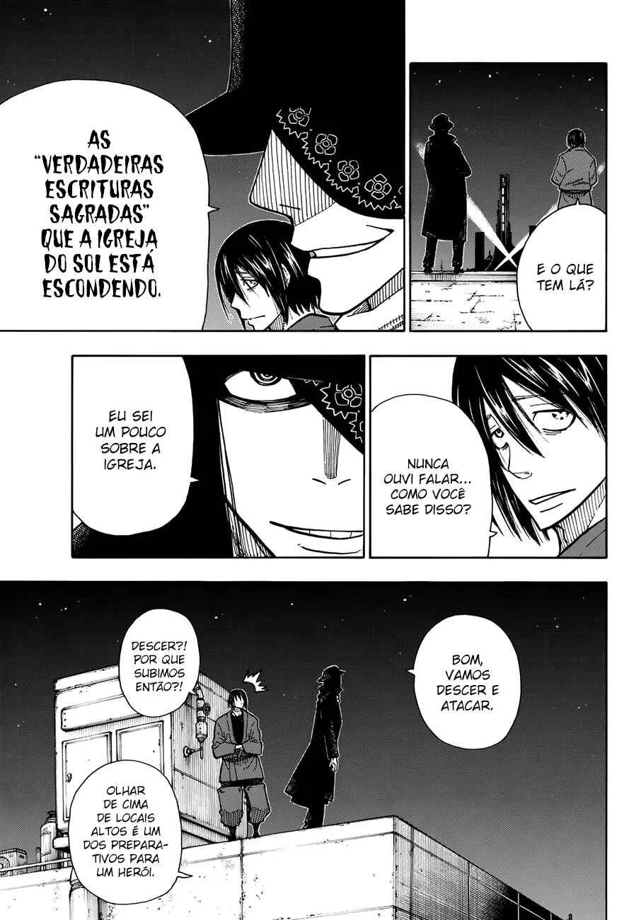 Fire Force Capítulo 2 – O Demônio, O Cavaleiro, E a Bruxa