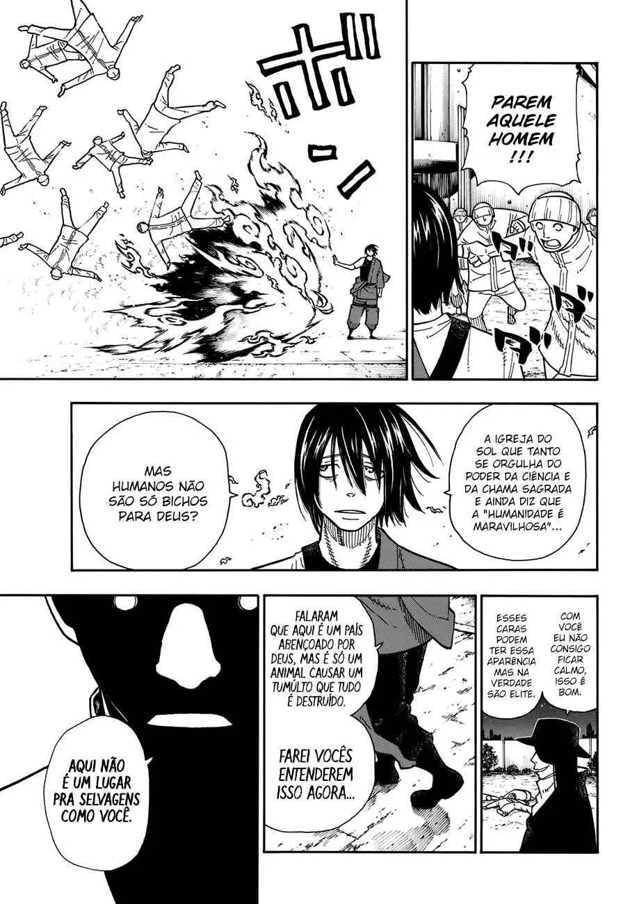 Fire Force Capítulo 2 – O Demônio, O Cavaleiro, E a Bruxa