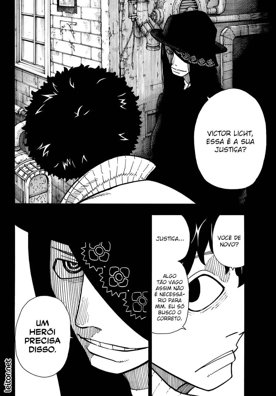 Fire Force Capítulo 2 – O Demônio, O Cavaleiro, E a Bruxa