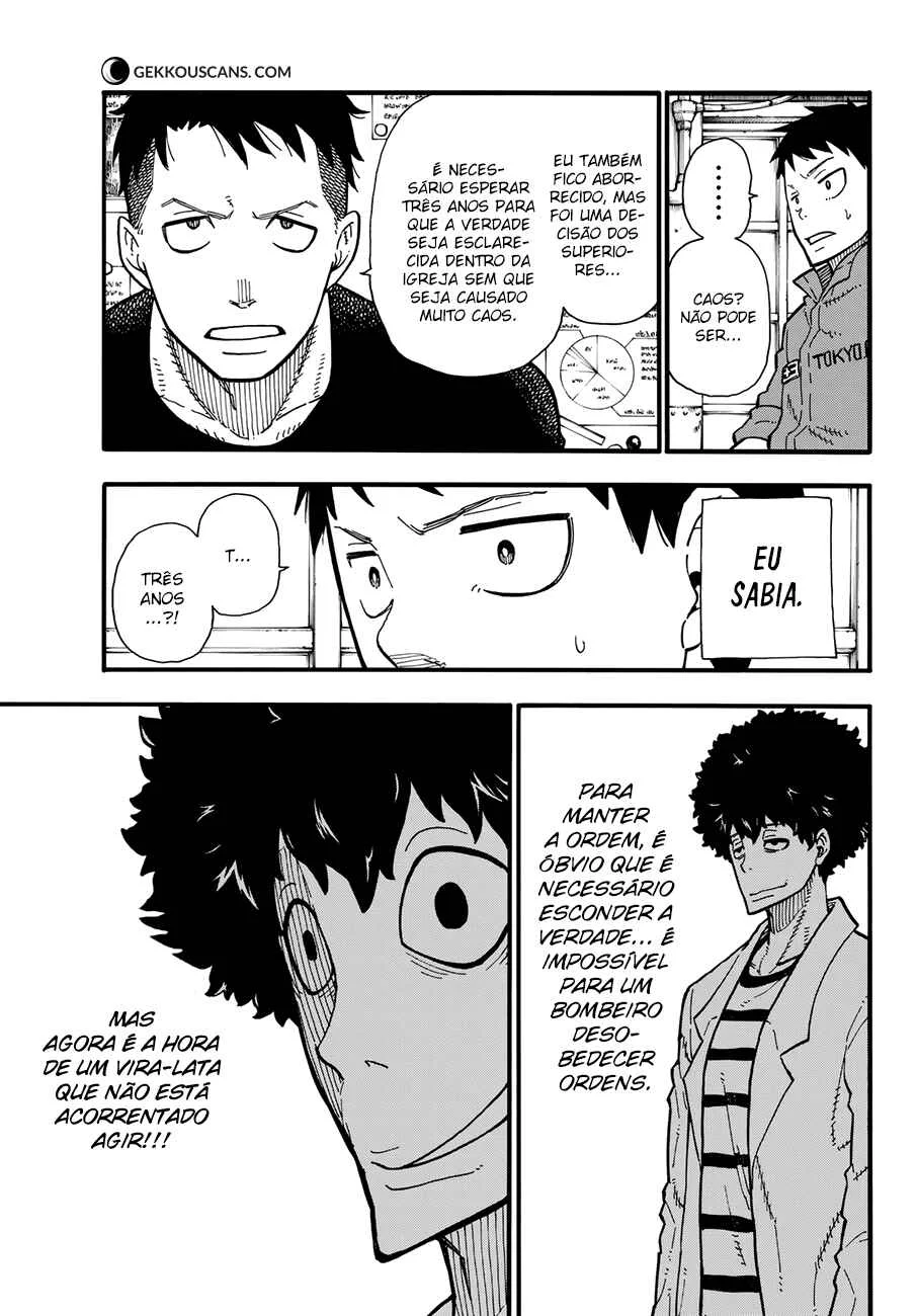 Fire Force Capítulo 2 – O Demônio, O Cavaleiro, E a Bruxa