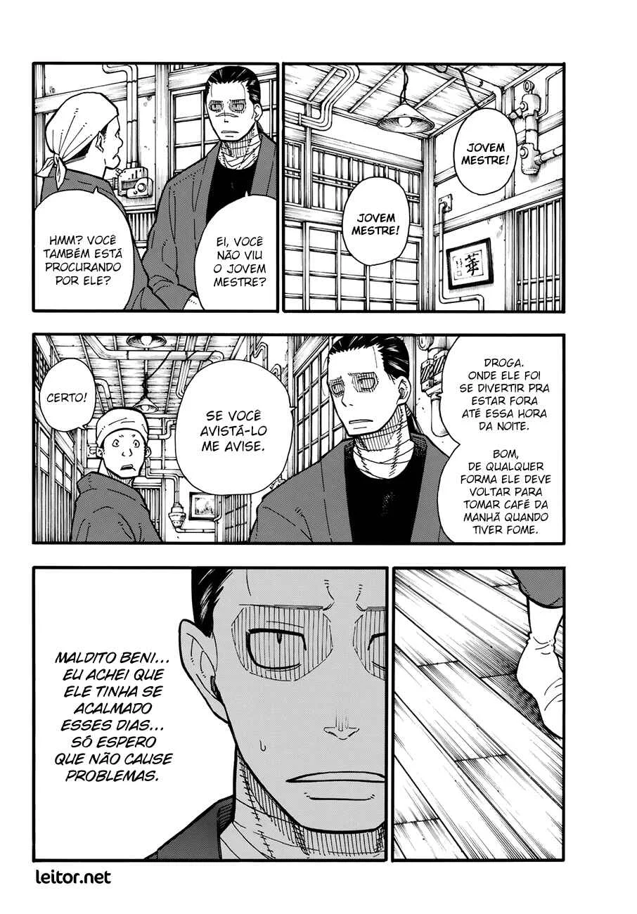 Fire Force Capítulo 2 – O Demônio, O Cavaleiro, E a Bruxa