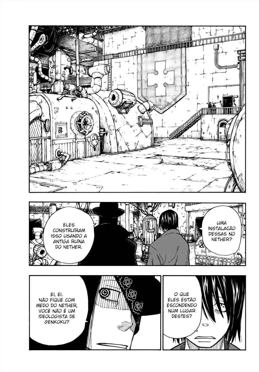 Fire Force Capítulo 2 – O Demônio, O Cavaleiro, E a Bruxa