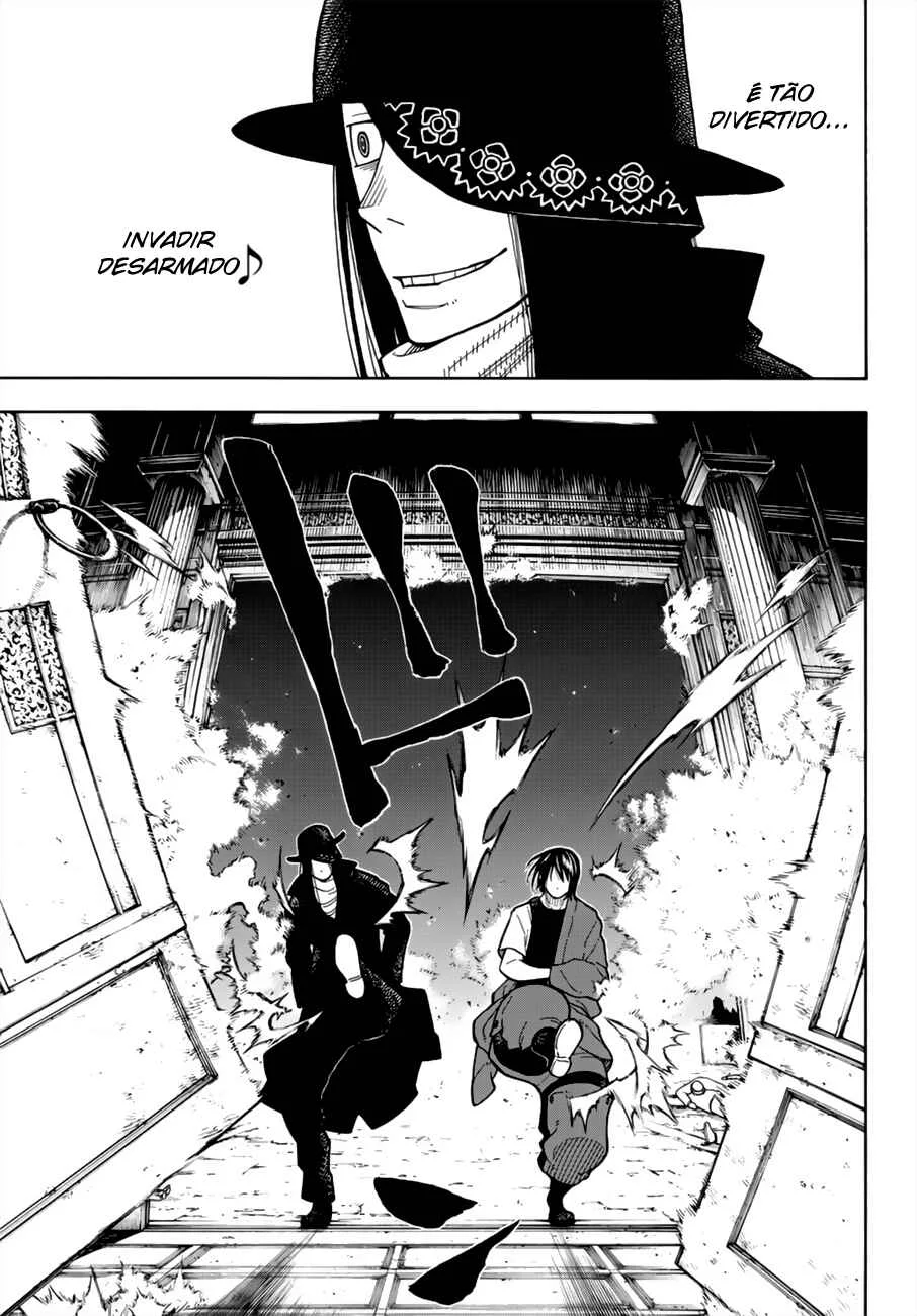 Fire Force Capítulo 2 – O Demônio, O Cavaleiro, E a Bruxa