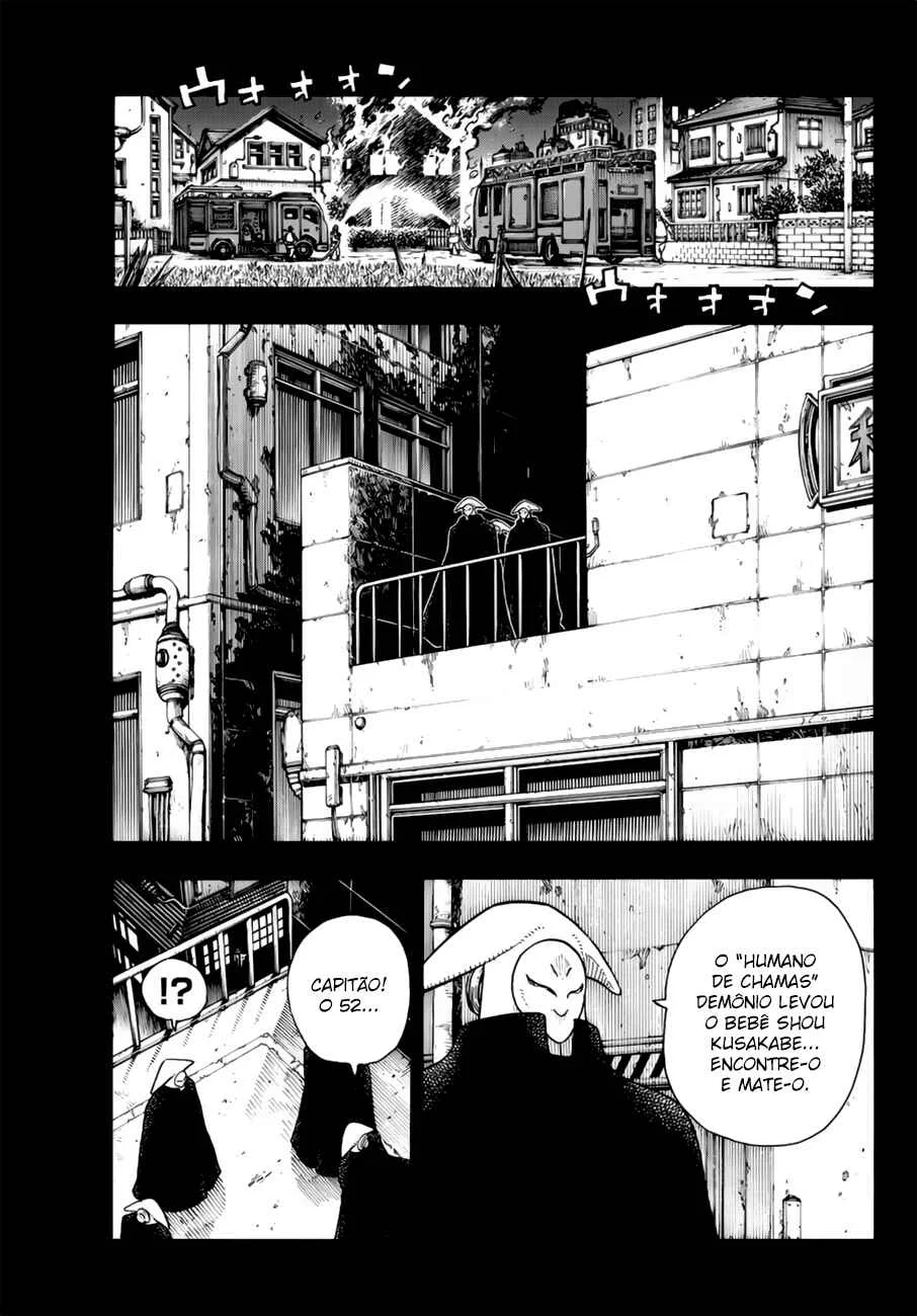 Fire Force Capítulo 2 – O Demônio, O Cavaleiro, E a Bruxa