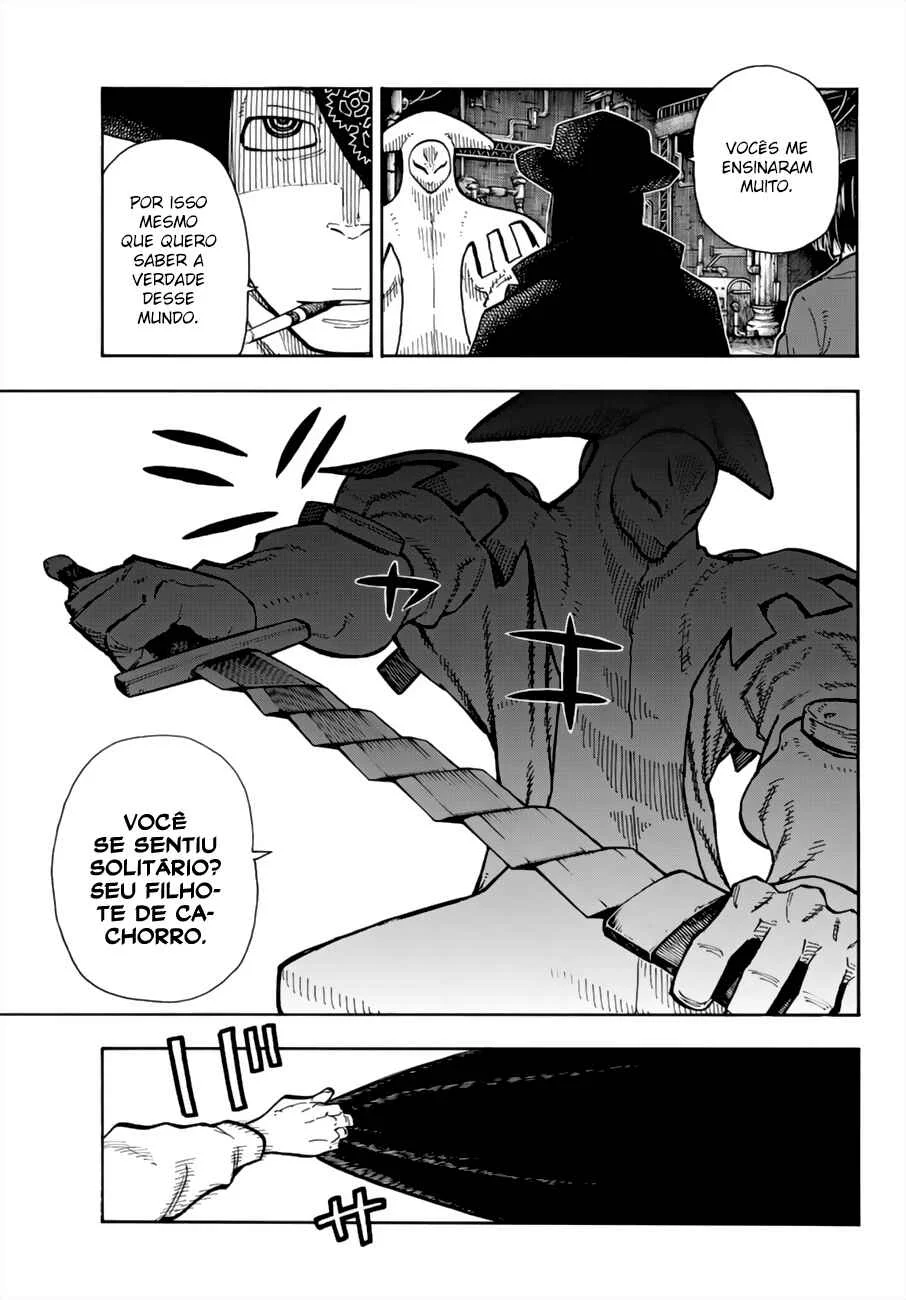 Fire Force Capítulo 2 – O Demônio, O Cavaleiro, E a Bruxa