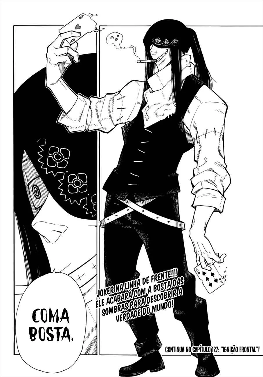 Fire Force Capítulo 2 – O Demônio, O Cavaleiro, E a Bruxa