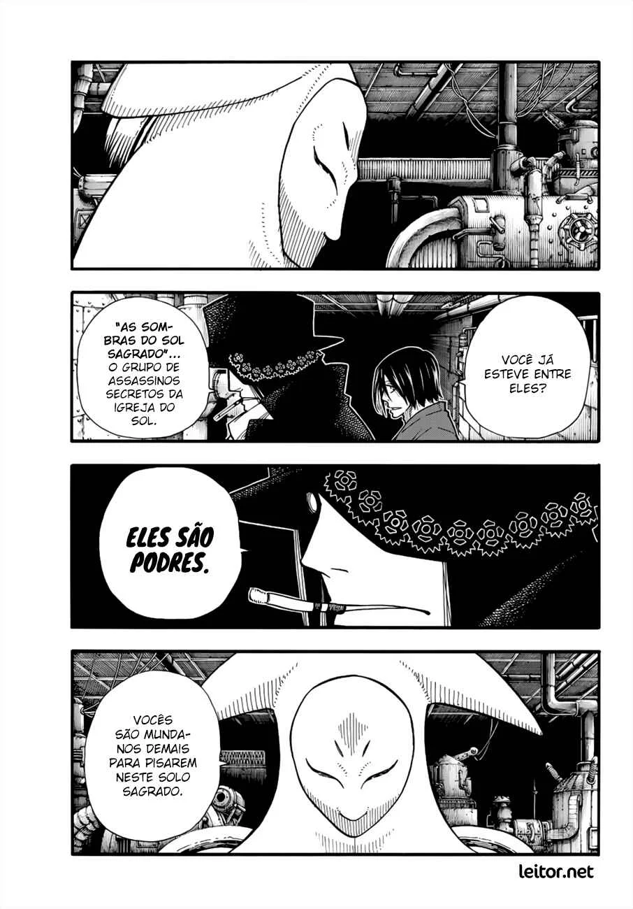 Fire Force Capítulo 2 – O Demônio, O Cavaleiro, E a Bruxa