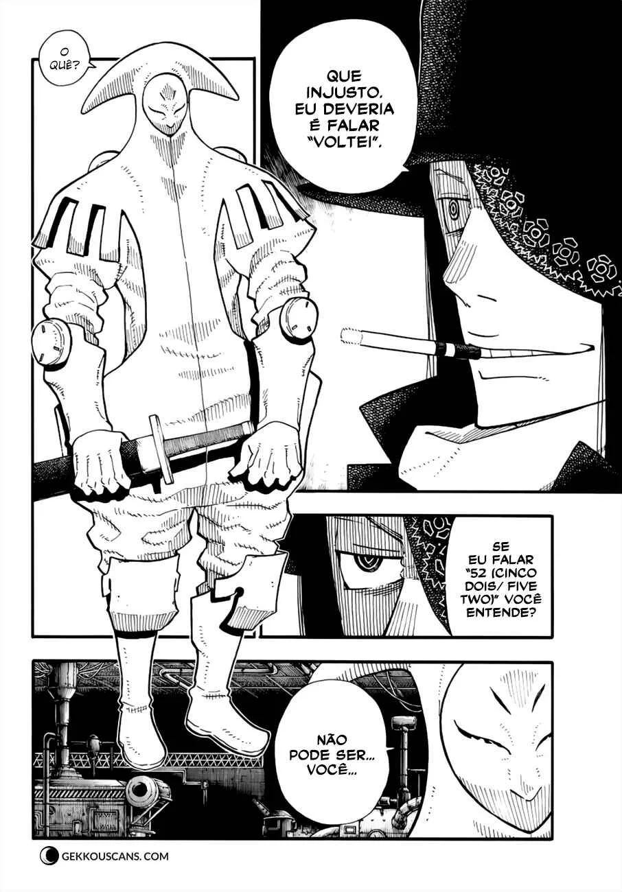 Fire Force Capítulo 2 – O Demônio, O Cavaleiro, E a Bruxa