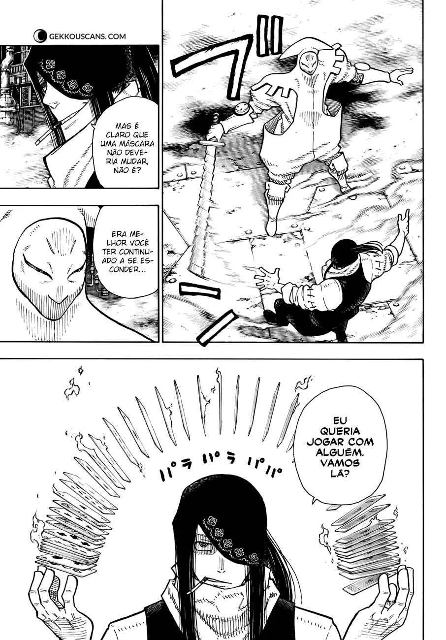 Fire Force Capítulo 2 – O Demônio, O Cavaleiro, E a Bruxa