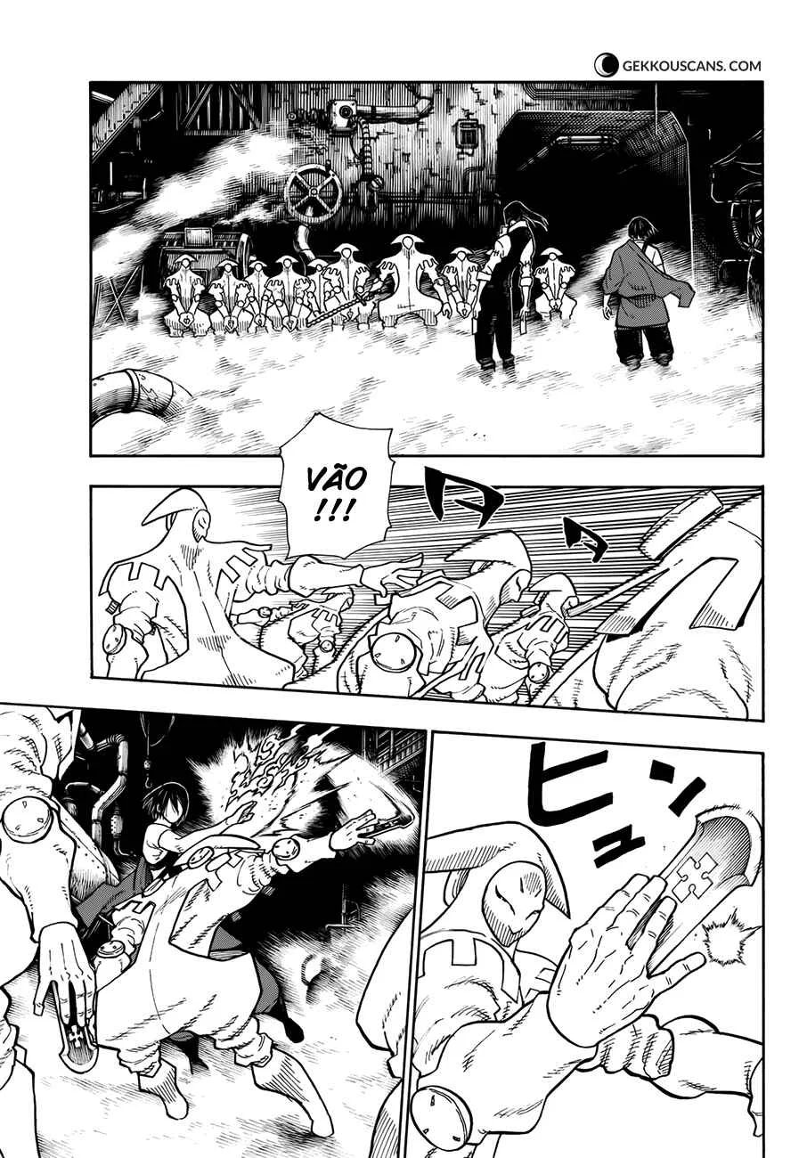 Fire Force Capítulo 2 – O Demônio, O Cavaleiro, E a Bruxa