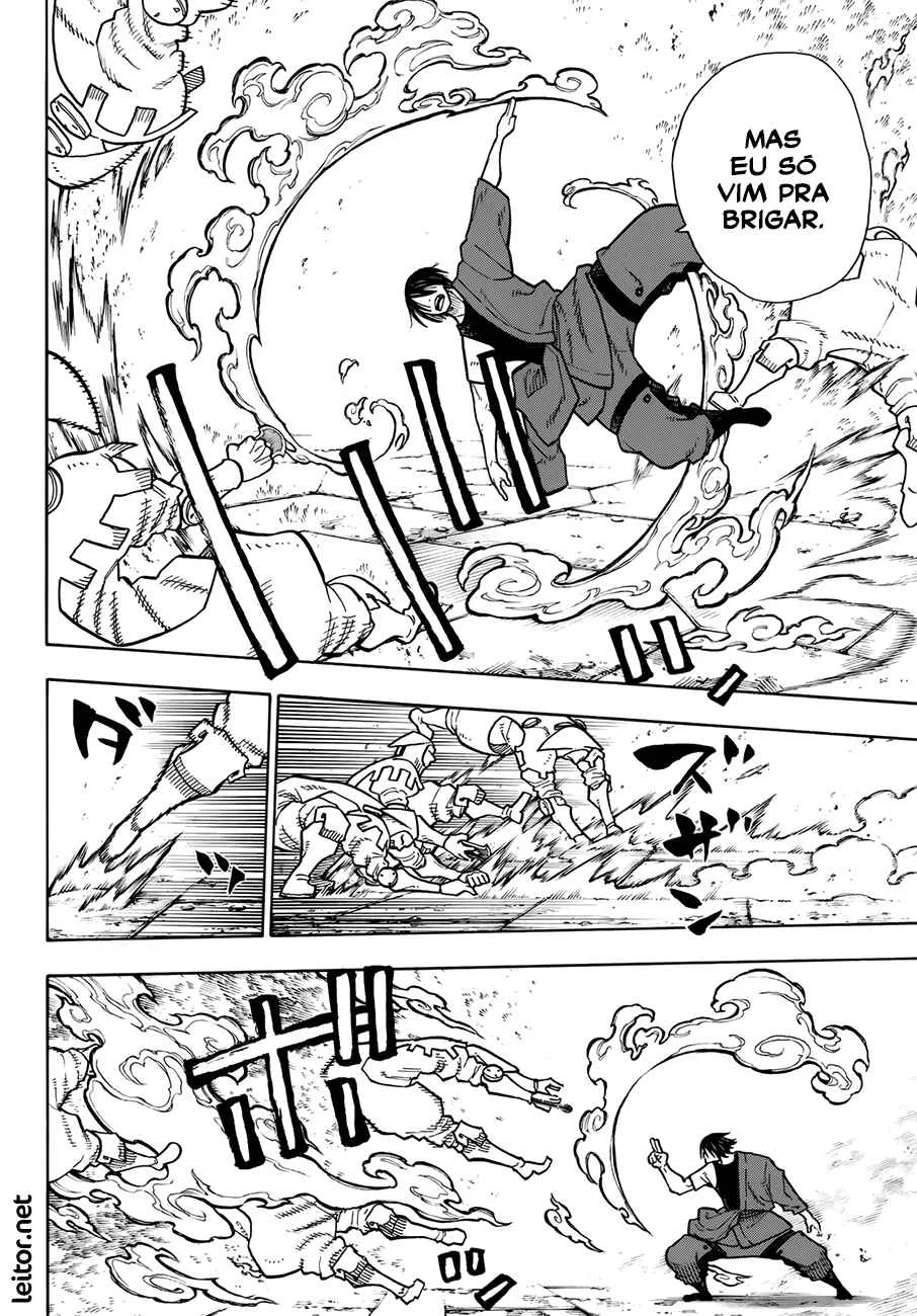 Fire Force Capítulo 2 – O Demônio, O Cavaleiro, E a Bruxa