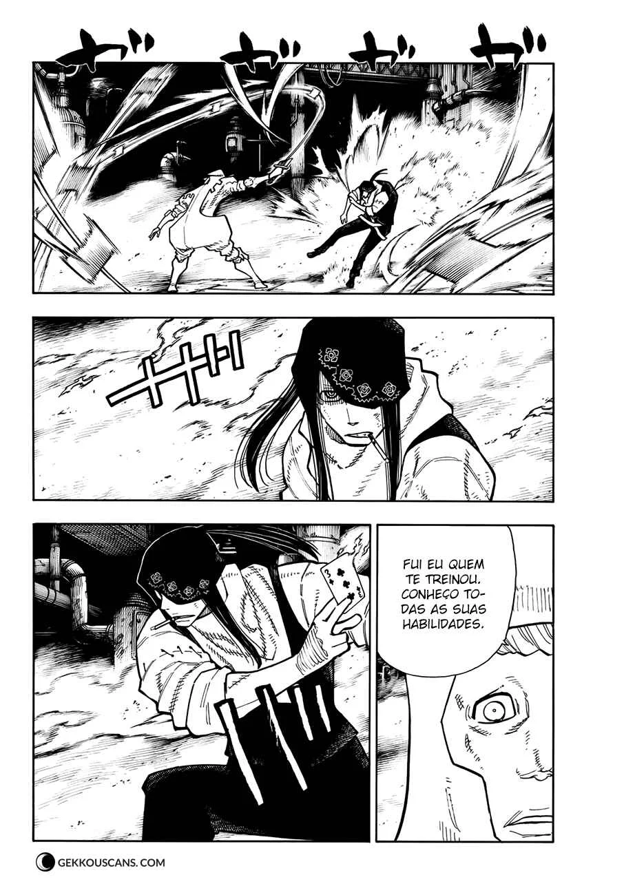 Fire Force Capítulo 2 – O Demônio, O Cavaleiro, E a Bruxa