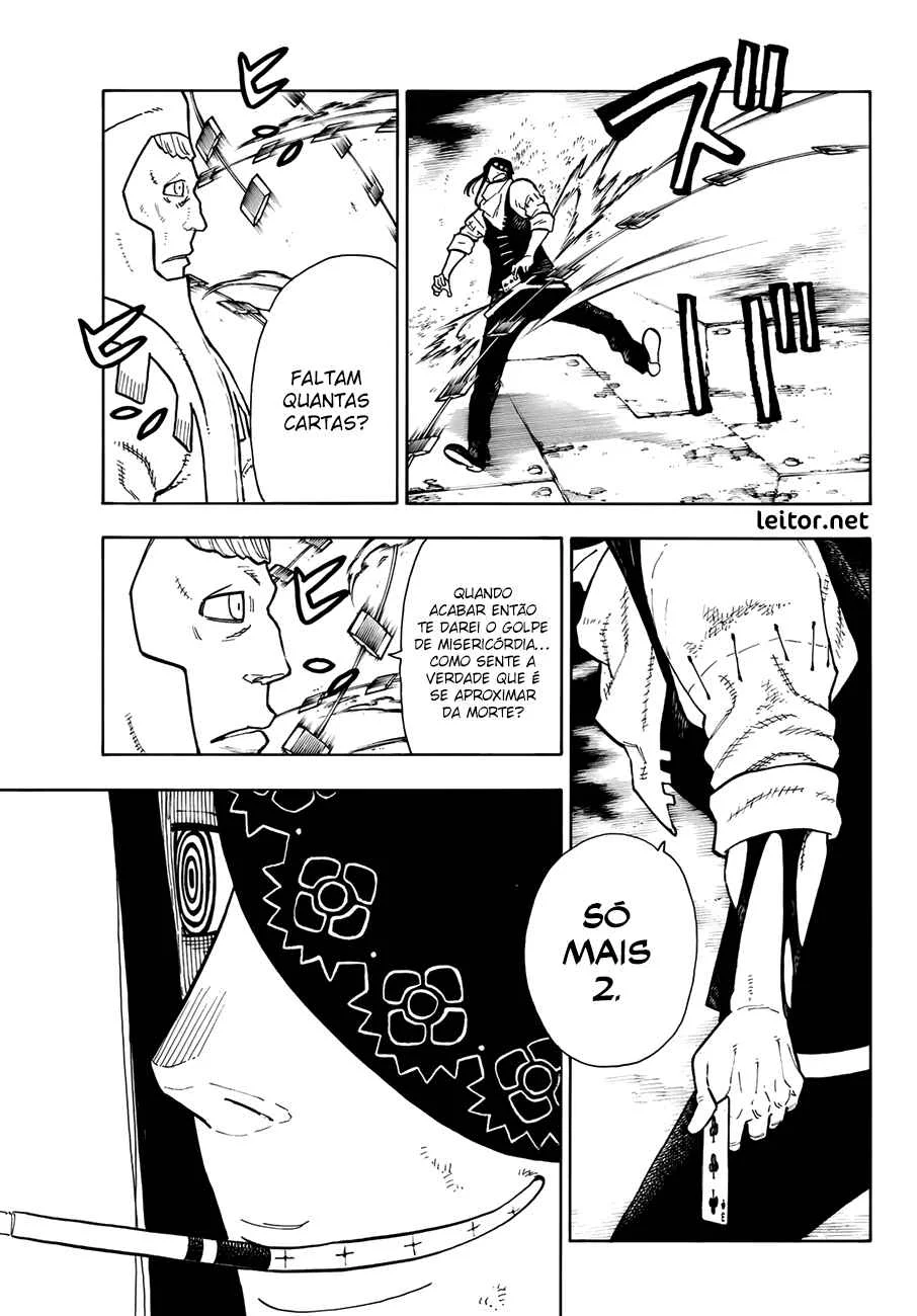 Fire Force Capítulo 2 – O Demônio, O Cavaleiro, E a Bruxa