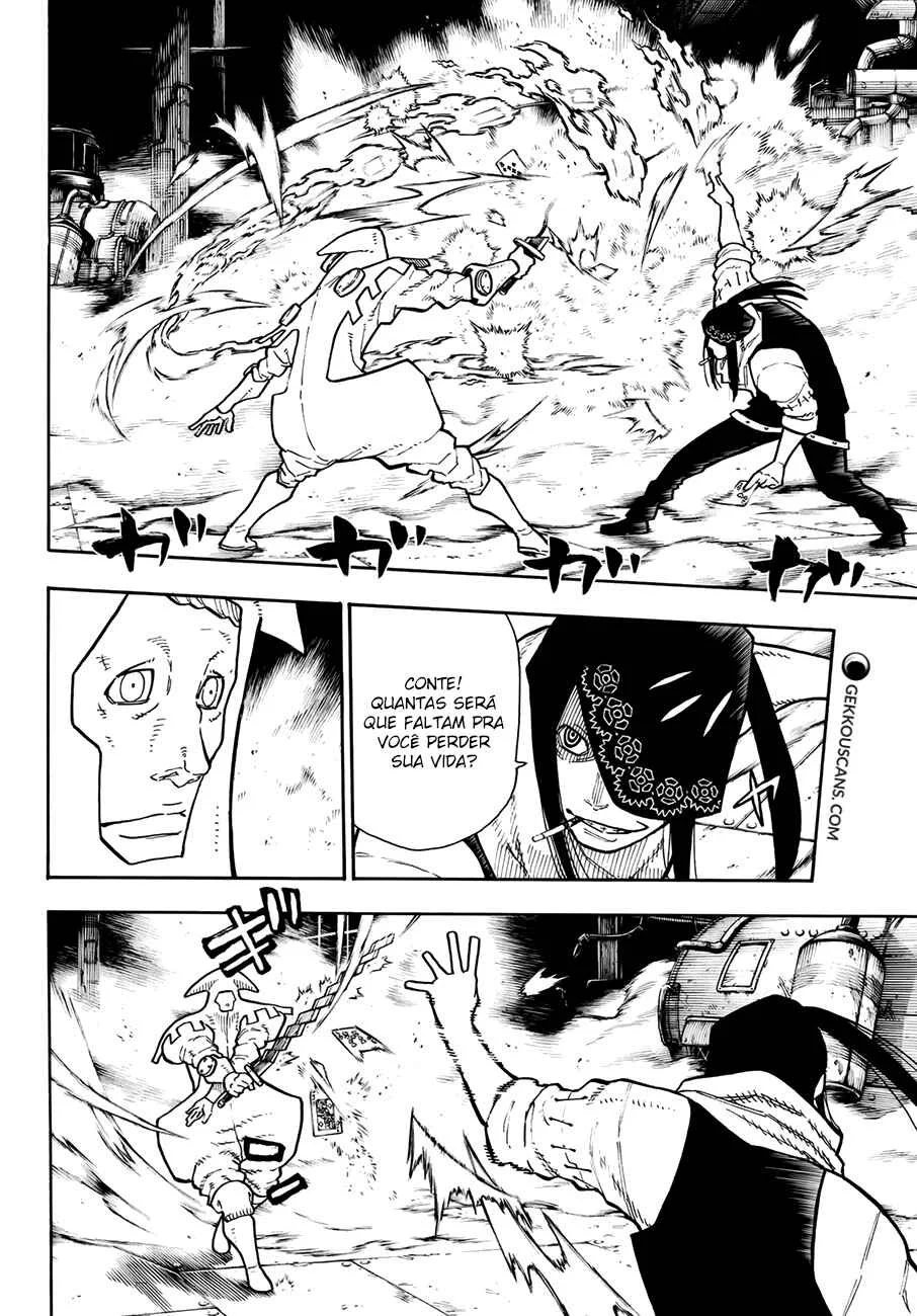 Fire Force Capítulo 2 – O Demônio, O Cavaleiro, E a Bruxa