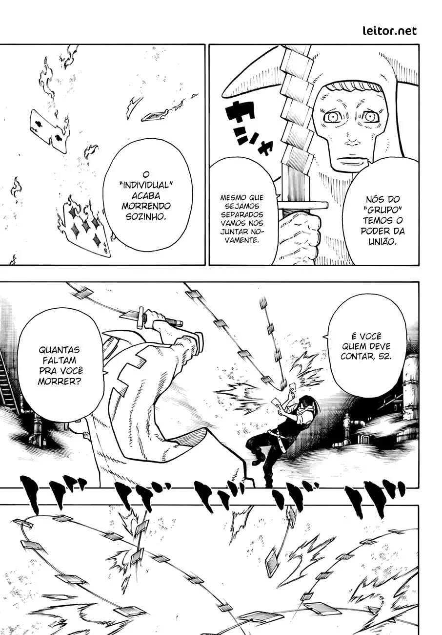 Fire Force Capítulo 2 – O Demônio, O Cavaleiro, E a Bruxa