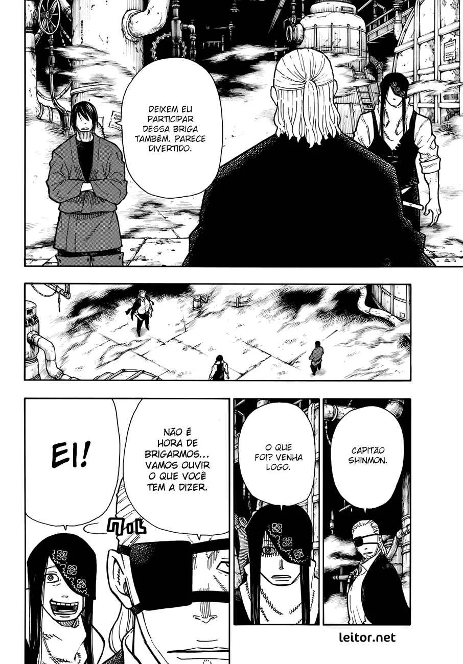 Fire Force Capítulo 2 – O Demônio, O Cavaleiro, E a Bruxa