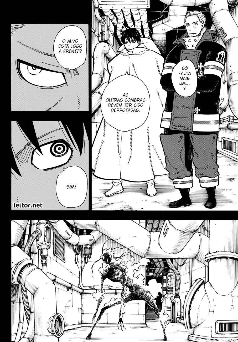 Fire Force Capítulo 2 – O Demônio, O Cavaleiro, E a Bruxa