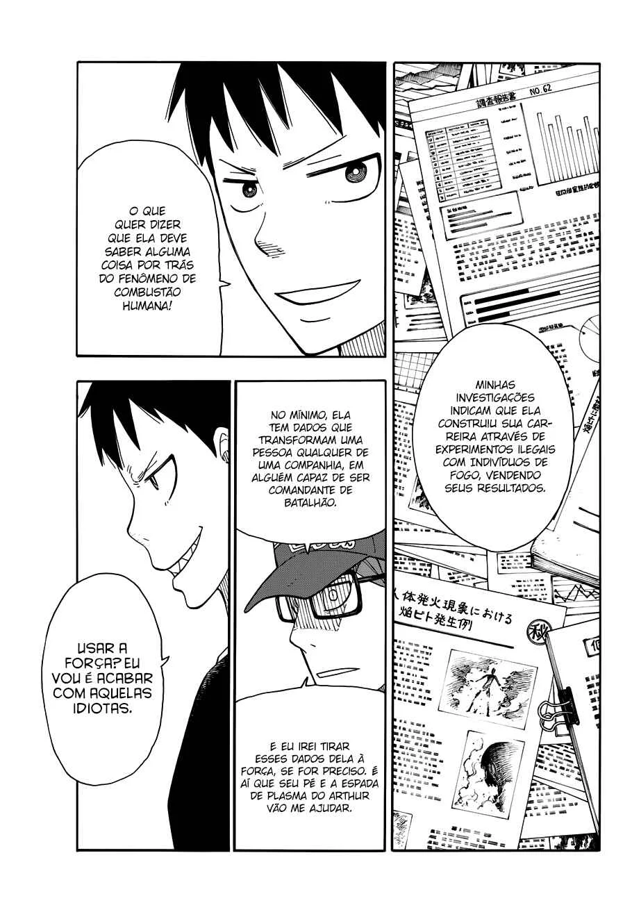 Fire Force Capítulo 2 – O Demônio, O Cavaleiro, E a Bruxa