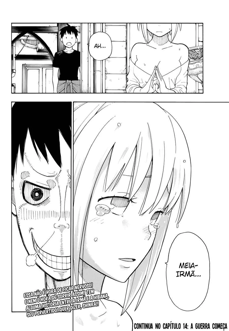 Fire Force Capítulo 2 – O Demônio, O Cavaleiro, E a Bruxa