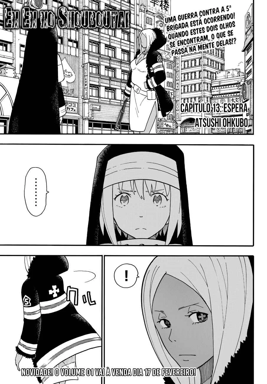 Fire Force Capítulo 2 – O Demônio, O Cavaleiro, E a Bruxa