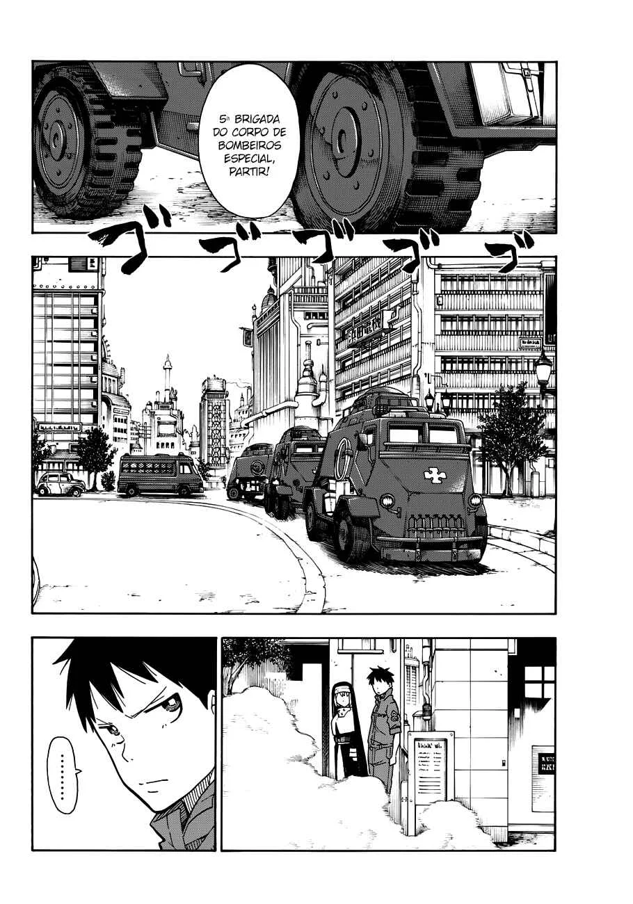Fire Force Capítulo 2 – O Demônio, O Cavaleiro, E a Bruxa